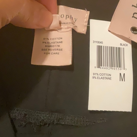 Philosophy Black Leggings in Size M, NWT - Picture 14 of 14